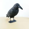 Repellent Life Size Crow Black Lifelike Hunting Decoy Halloween Scarer Pigeon  Courtyard Garden