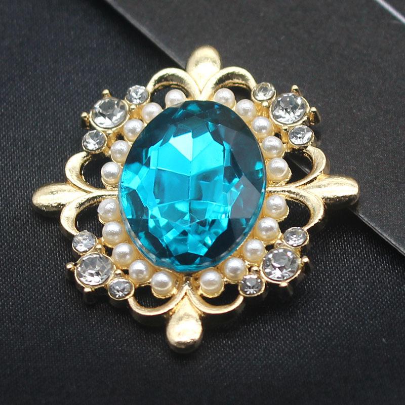 29*32Mm Exquisite Alloy  Buckle Bowknot Hair Accessories Material Accessories Wedding Invitation Decoration