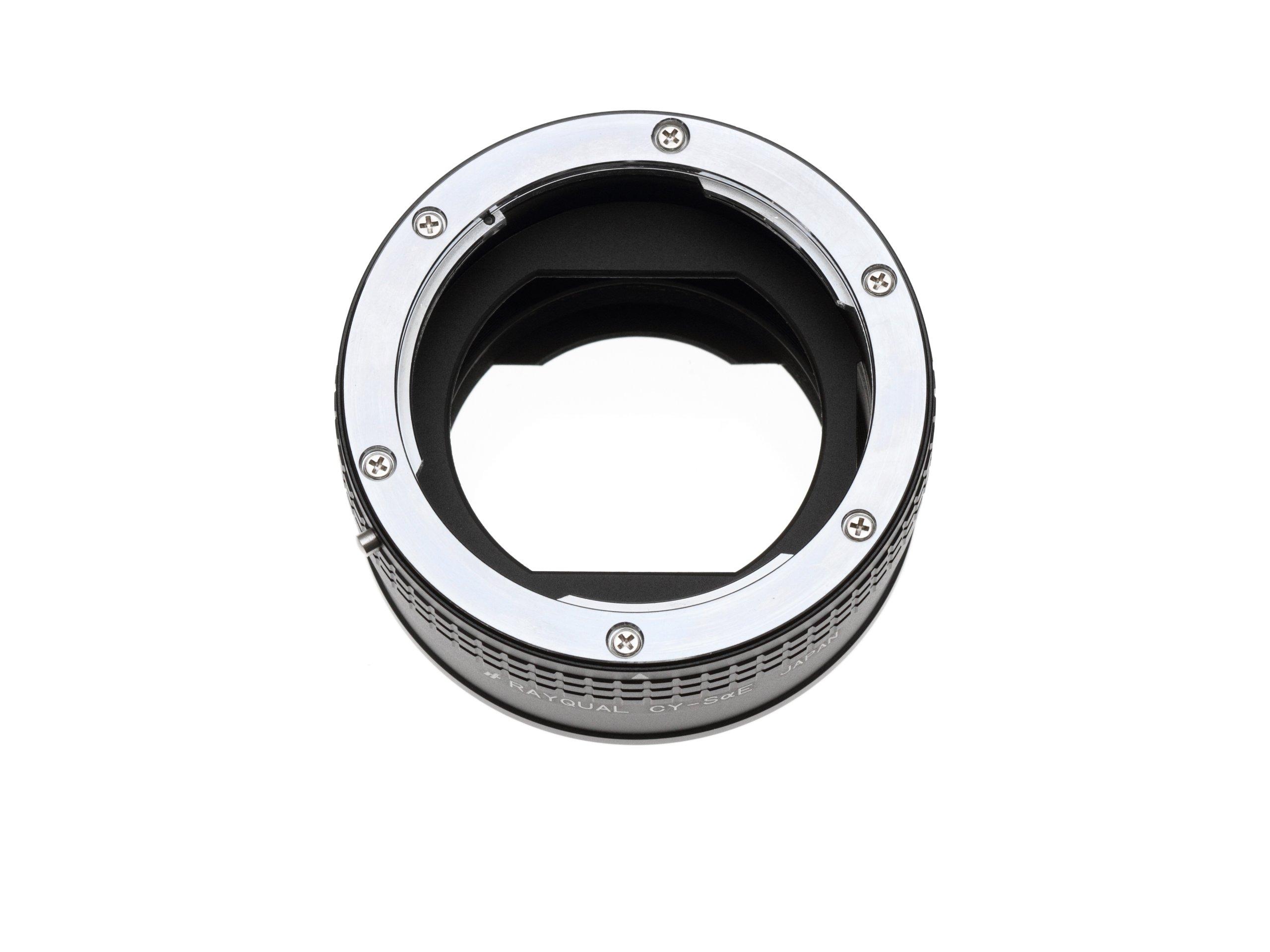 

Rayqual Japanese Lens Mount Adapter for Mount Lenses to Mount Cameras CY-SaE Contax/Yashica E