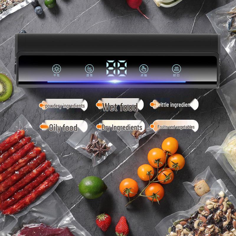 Automatic Vacuum Sealer - Portable Freshness Lock for Home