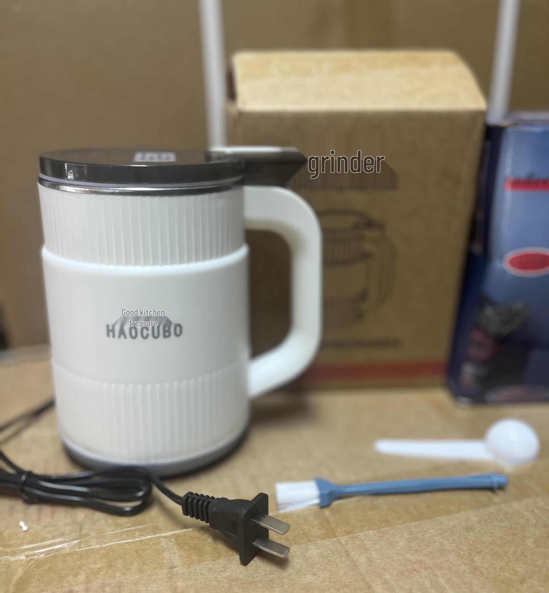 Electric Kitchen Grinder & Blender for Coffee, Grains, Cereals, and Baby Food белый