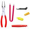 6Pcs/Set Metal Fuse Puller Pliers Non-slip Clamp Fuses Puller Tool