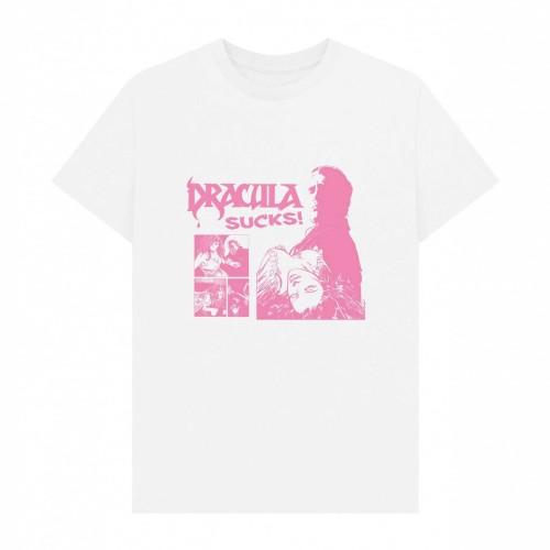 Horror Line Unisex Adult Dracula Sucks T-Shirt