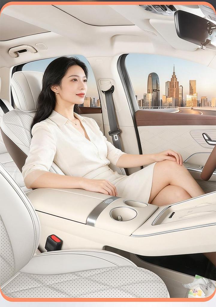 2025 Fengyun A9L Vehicle-Specific Perforated Leather Seat Covers with Ultra-Long Battery Life