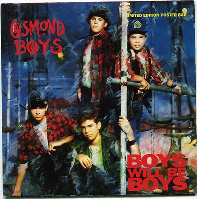 7inch Record OSMOND BOYS - Boys Will Be Boys 6573840 Curb Records 1991 UK Dance & Electronica Used