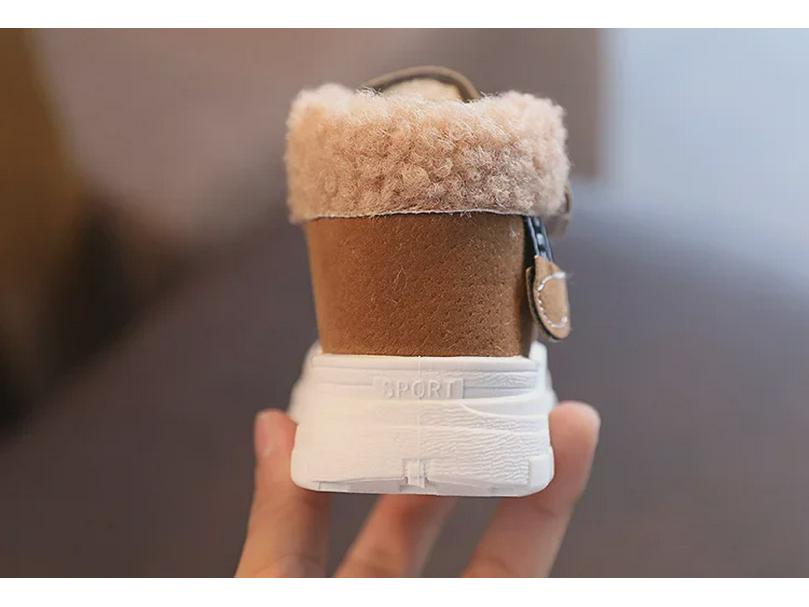 Stivaletti Martin Impermeabili Invernali 2024 per Bambini – Foderati in Velluto per Bambini e Bambine