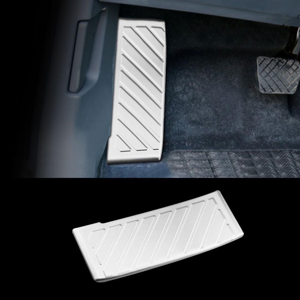 LHD Car Foot Rest Pads Pedal Cover for Volkswagen VW Golf MK7 MK8 POLO A05 Passat B8 B9 Skoda Rapid Octavia A7 2015+