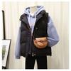Vest women's autumn and winter fat mm large size down cotton vest new Korean version student vest short loose vest jacket