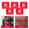 Lightweight ABS Plastic Battery Holder Base for 18V Battery Series Easy Installation and Portability 10Pcs/5pcs