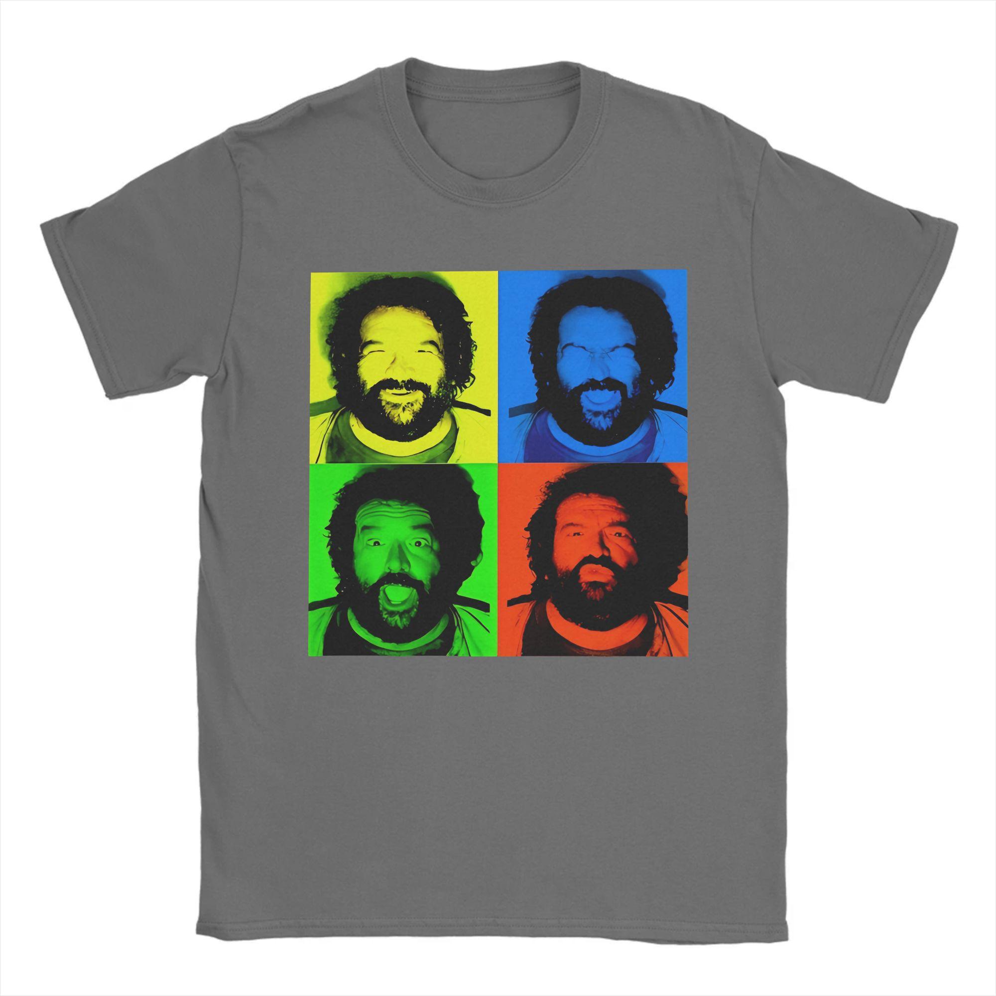 

Чоловіча футболка Bud Spencer Banana Joe 1982 100% Бавовна Одяг Вінтаж Коротка Рукава Круглий Виріз Футболки 4XL 5XL 6XL Футболка XL