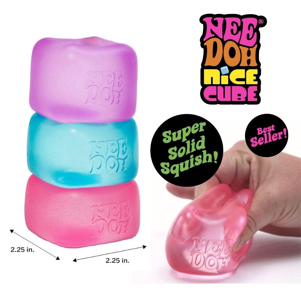 Hot Needoh Nice Cube Fidget Sensory Toy Stress Relief Anxiety Concentration Desk Toy For Adults Kids