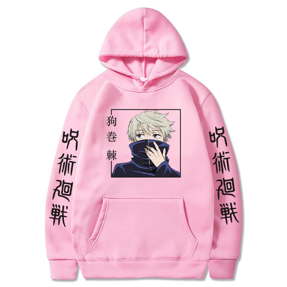 Oversized Manga Jujutsu Kaisen Tokyo Graphic Printed Hoodies Vintage Hooded Long Sleeves Hoodie Men Women Clothes