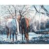 Frameless Digital Oil Painting for Entrance Hall - 40x50 Pigment Kit.