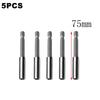 1/5pcs Magnetic Screwdriver Extension Hexagonal Handle Extended Connecting Rod Carbon Steel Screwdrivers Bit Holder Power Tools