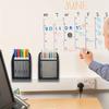 Magnetische Aufbewahrungsbox Schmiedeeisen Magnetischer Stifthalter - Extra starke Magnete & Netzdesign Perfekt für Whiteboard