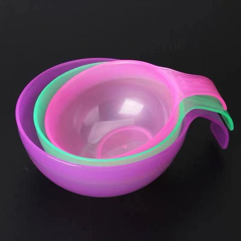 Thickened Makeup Mask Mixing Bowl with Handle for Beauty Salon & DIY