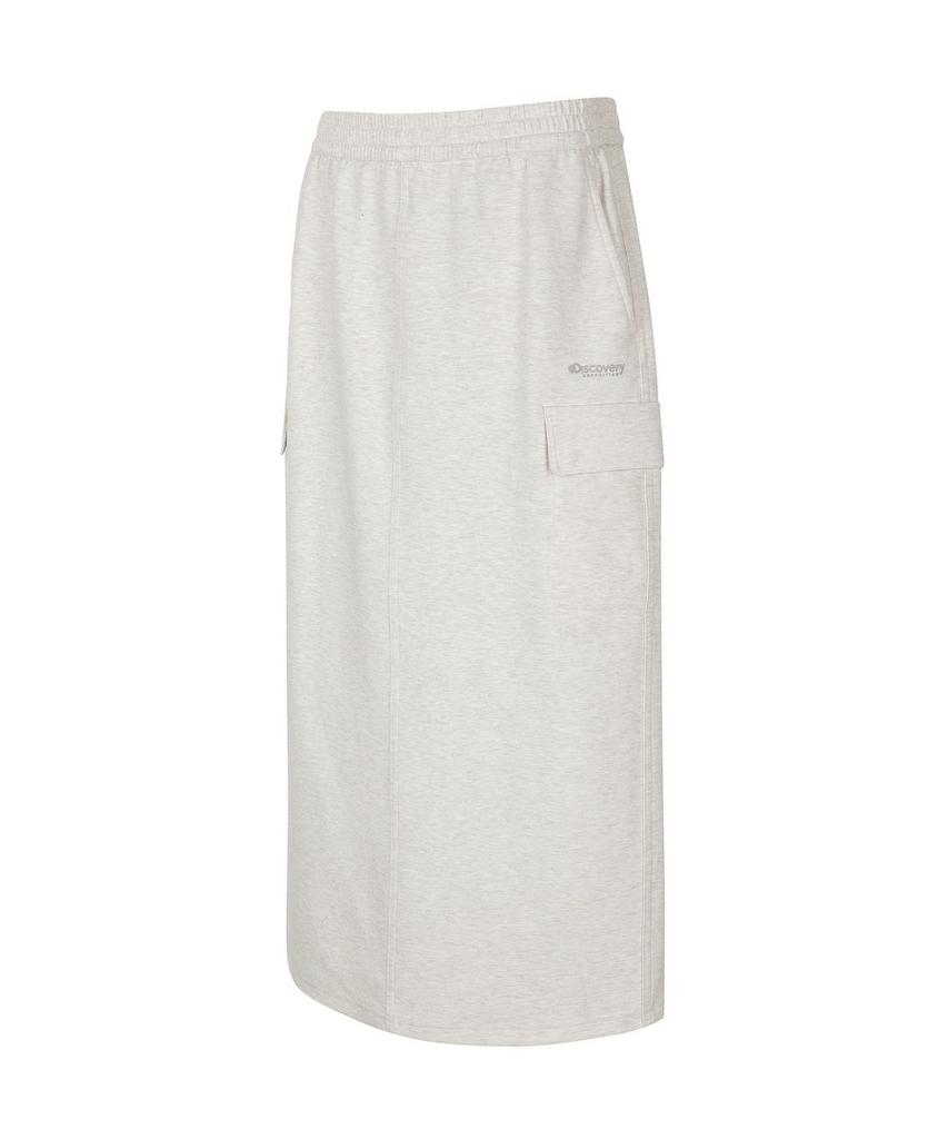 DISCOVERY EXPEDITION Women'S Tech Knit Training Cargo Skirt (M/Ivory)