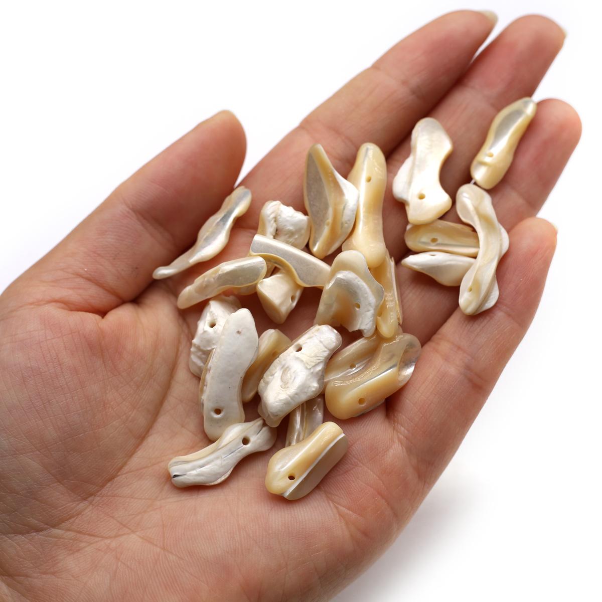 

10 шт./20 шт. Подвеска из ракушки, натуральный перламутр, нерегулярная подвеска для изготовления ювелирных изделий своими руками, ожерелье, браслет, серьги, аксессуар 10pcs/17x8mm