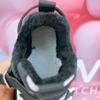 Autumn and Winter New Fashion Children's Shoes Fleece Thermal Casual Shoes Girl Flashing Light Classmate