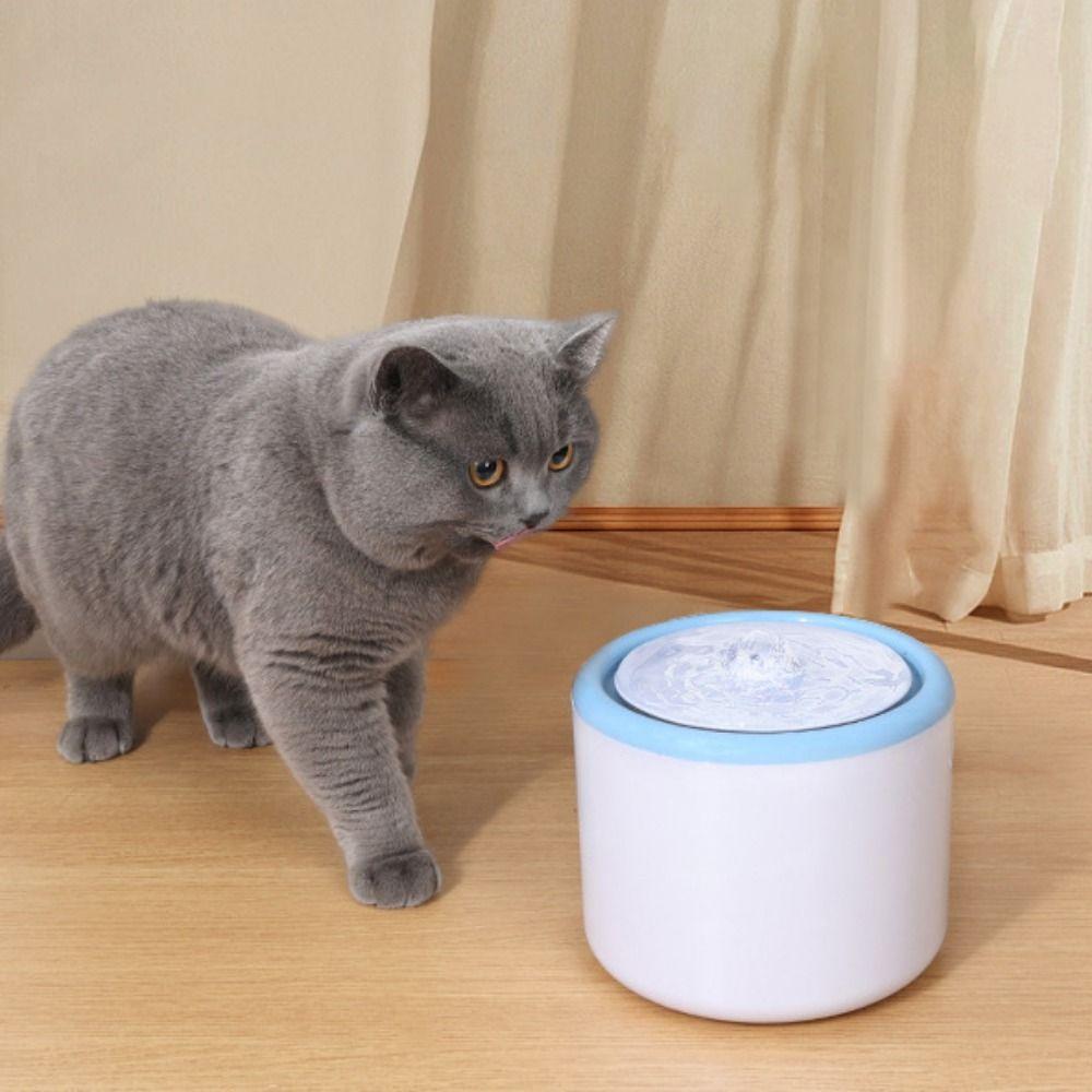 

Автоматический дозатор воды для домашних животных Mute Dog Water Filter Cat Recirculate Filtring Drinker For Cats Dogs белый