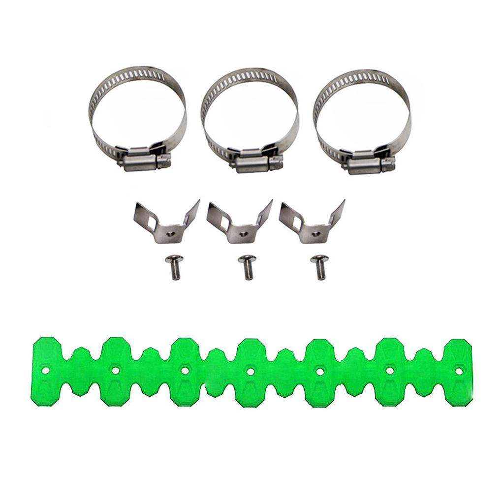 Exhaust Insulation Muffler Cover Motorcycle Flexible Exhaust Heat Shield Motorbikes Head Pipe Guard for 4-stroke Bikes