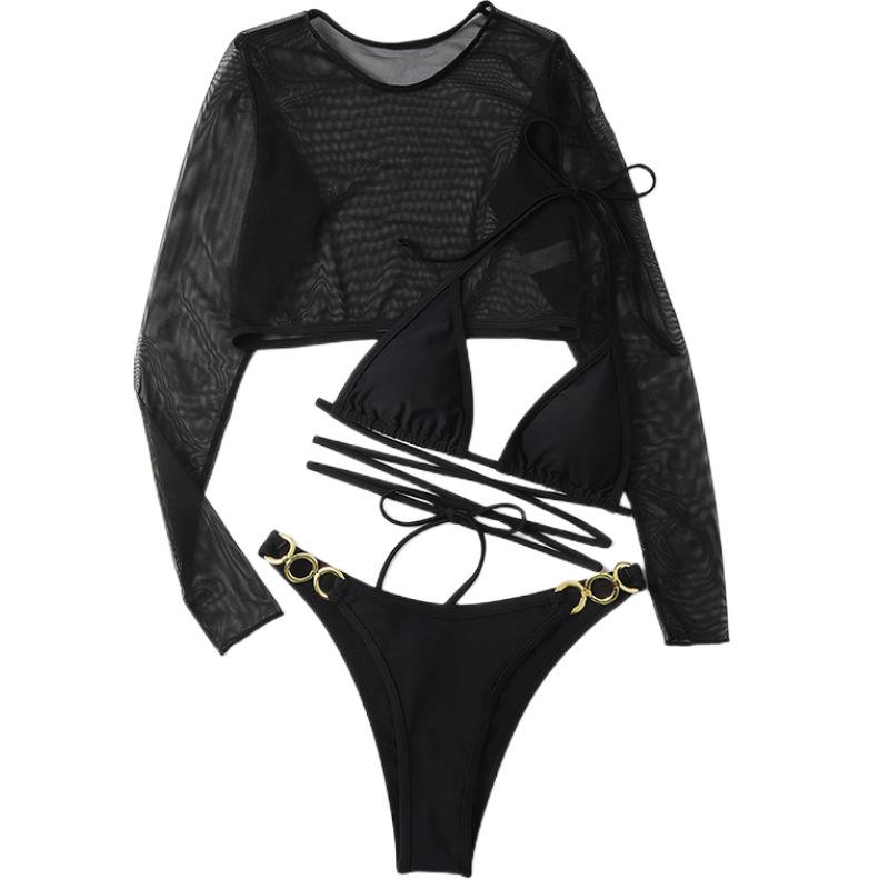 Damen Dreiteiliger Sexy Badeanzug Set - Neue Bikini Kollektion