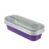 Home Kitchen Foil Cake Boxes Aluminum Foil Cup Cake Pans  Golden/White/Blue/Pink/Red Covered Pudding Boxes 10PCS