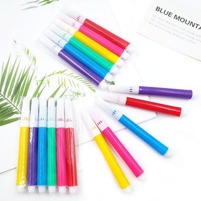 Filling Drawing Color Filling Colorful Watercolor Pen Safe Drawing Coloring Markers Friendly Graffiti Drawing Set Children