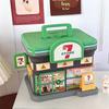 Creative Store Shaped Money Box Plastic Key Lock Cash Box Students Portable Piggy Bank Safe Savings Jar For Kids Adults Gift