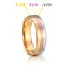 Couple Wedding Rings For Men Lover's Alliance Male Female Ringe Anniversary Stainless Steel Jewelry Ring Woman Gold Color