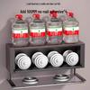 Modern Black Under-Cabinet Pull-Down Spice Rack