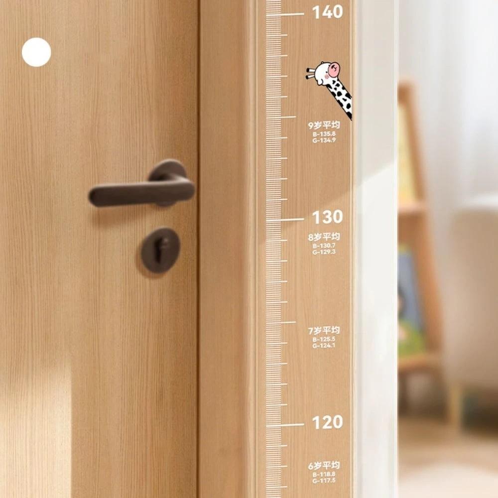 2M Height Height Measurement Sticker Waterproof Removable Child Growth Chart Self-adhesive Transparent Growth Chart Sticker