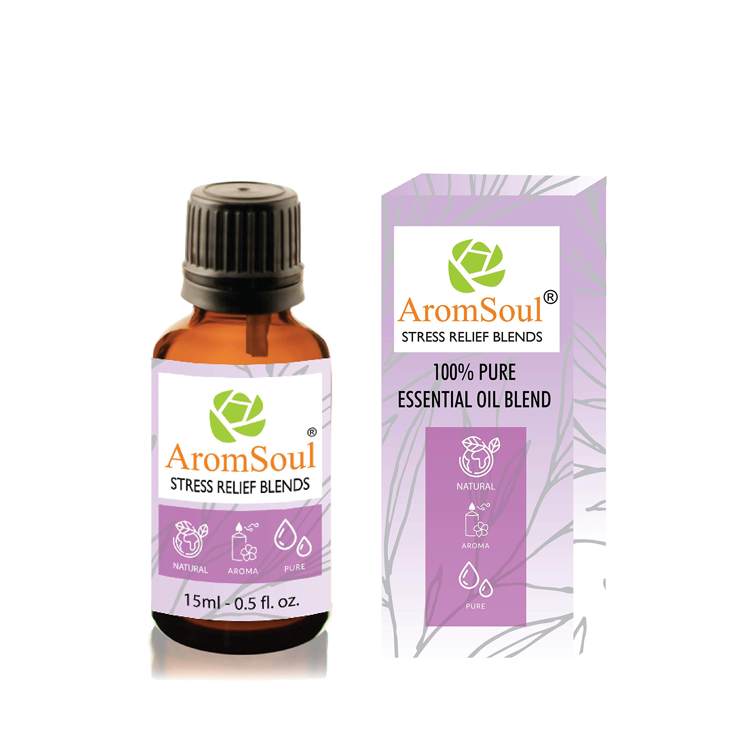 Aromsoul Смесь эфирных масел для снятия стресса 15 мл