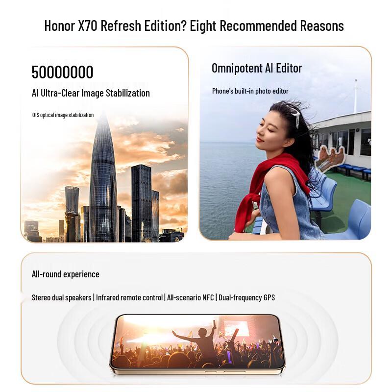 Honor X70 Renewed Edition Smartphone (CN version)