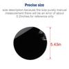 Steel Fuel Filler Gas Cap Door Protector Cover Trim For 2011-2016 Jeep Patriot