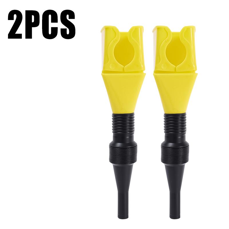 2pcs Plastic Funnel Car Motorcycle Refueling Gasoline Engine Oil Filter Transfer Tool Oil Change Filling Oil Funnel Accesorios