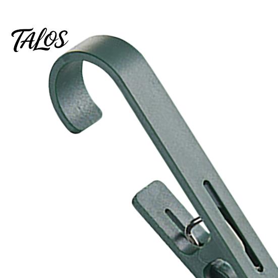 Punch Free Mounting Clips Laundry Hook with Clip, Non-Drilling ABS Closet Organizer, Multi Purpose Portable Clothes Drying Durable Anti-slip Clip for