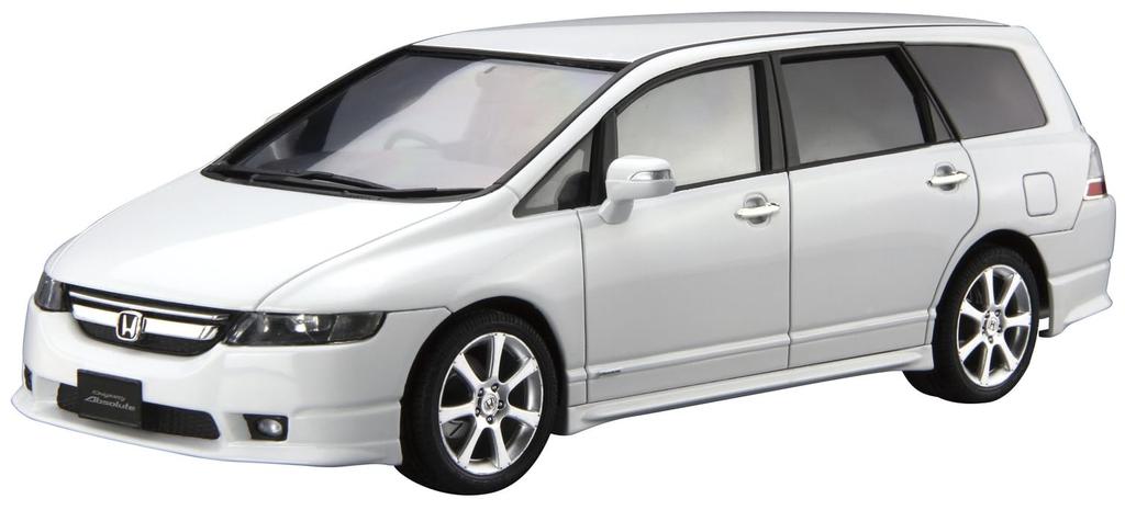 Aoshima Bunka Kyozai The Model Car Series 109 Honda RB1 Odyssey Absolute 2006 Plastic Model Kit Co., Ltd. 1/24 No.