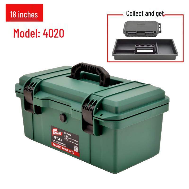 Multifunctional Large Industrial-Grade Toolbox for Home and Car