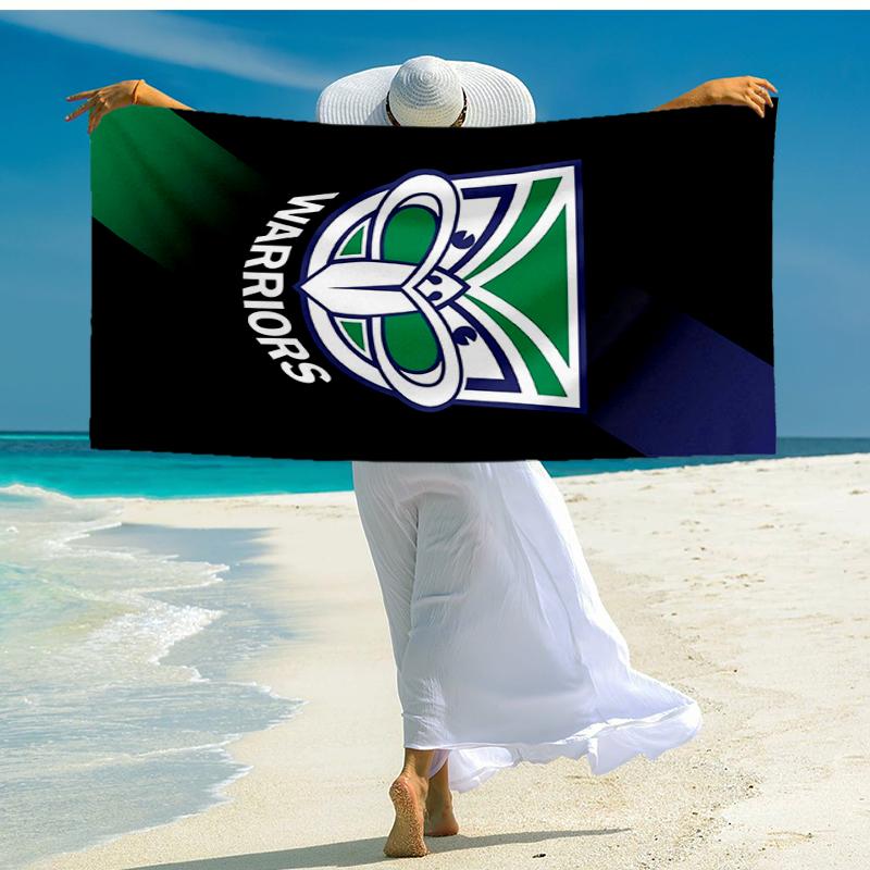 New Zealand Warrior Fashion Beach Towel: Ideal for Summer Adventures Soft, Absorbent and Quick Drying Suitable for Swimming and Bathing