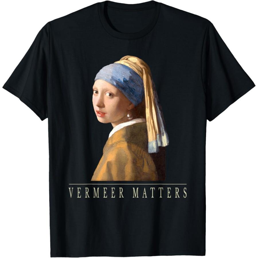 

Jan Vermeer Dutch Painter Girl With Pearl Earring T-Shirt XXXXXL