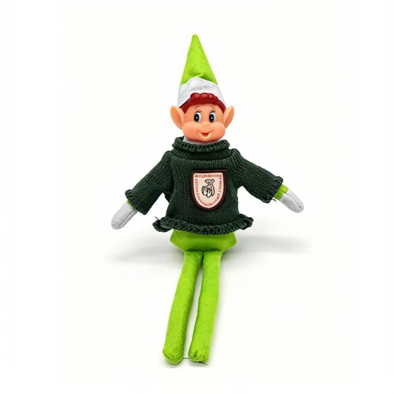 Elf The Shelf Christmas Elf Doll Decor Felt Figurine For Holiday Display