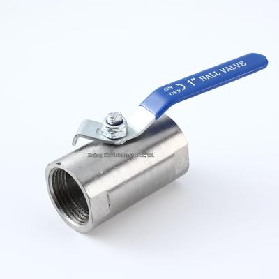 High-Temperature Stainless Steel Cantonese Internal Thread Ball Valve, Thickened, 4, 6 Points, 1 & 2 Inch Options