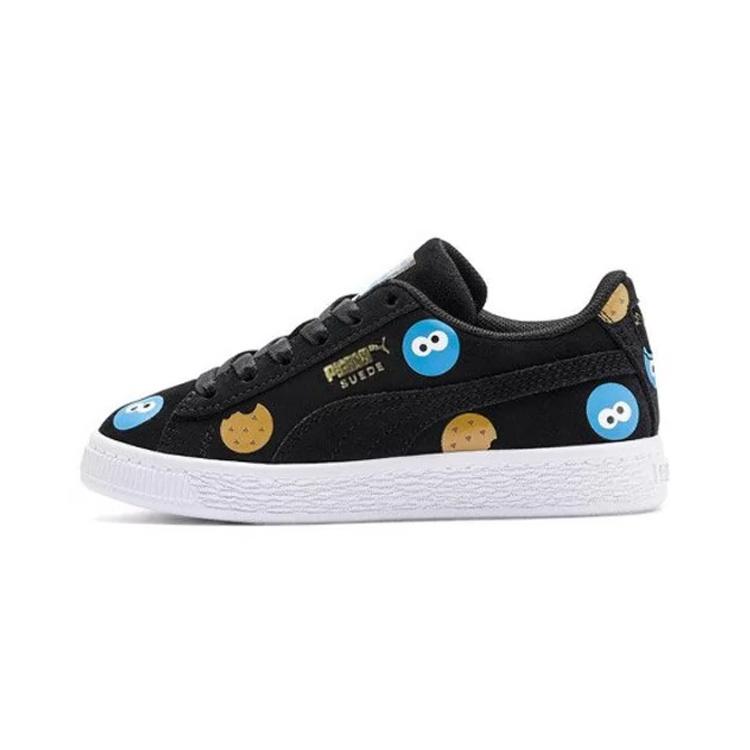 (PS) PUMA Sesame Street 50 Suede Badge Ps Kids 370342-01 EU 30