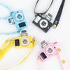Luminous Palm Dog Camera Strap & Cotton Doll Decor with Sound and Flash