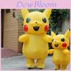 Costum Adorabil Cosplay Pikachu Pentru Copii Cu Material Impermeabil Și Depozitare Compactă