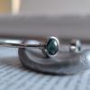 Серебряный браслет с топазом Лондон Блю 4.338ct, вес изделия 7,78 гр (2206675)