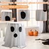 Halloween Disposable Ghost/ Tablecloth Pvc Decoration Layout Round Table Restaurant Bar Atmosphere Cafe Props