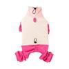 Warm Puppy Jumpsuits Windproof Dog Pullover Lightweight Dog Four-Legged Apparel  Daily Wear
