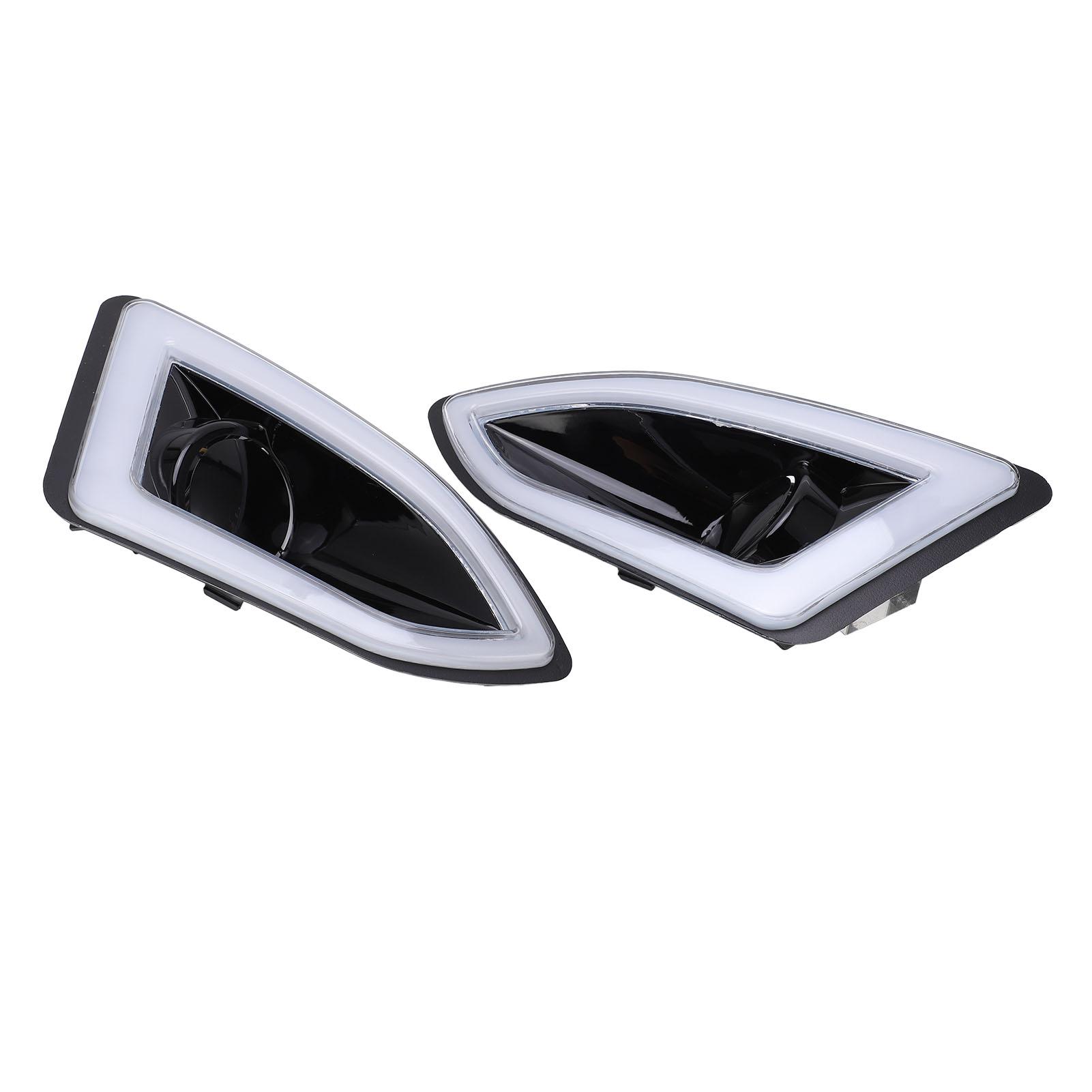 

2 шт. светодиодные противотуманные фары DRL дневные ходовые огни 5000КВодонепроницаемая замена 8000K IP67 для Edge